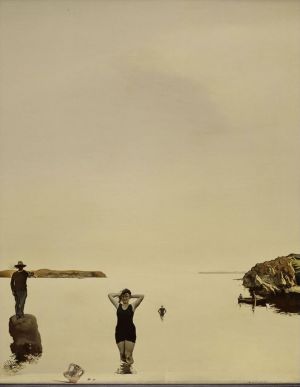 Contemporary Artwork by Salvador Dali - White Calm