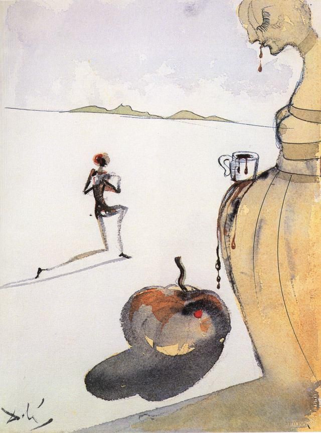 Salvador Dali's Contemporary Various Paintings - Chocolate