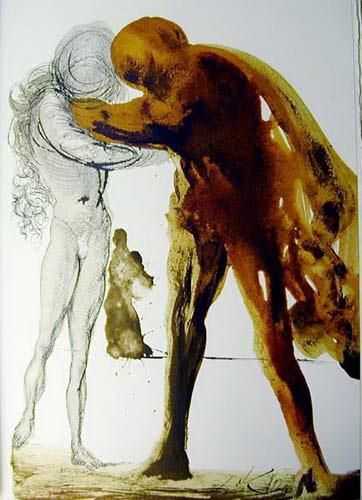 Salvador Dali's Contemporary Various Paintings - Filius prodigus