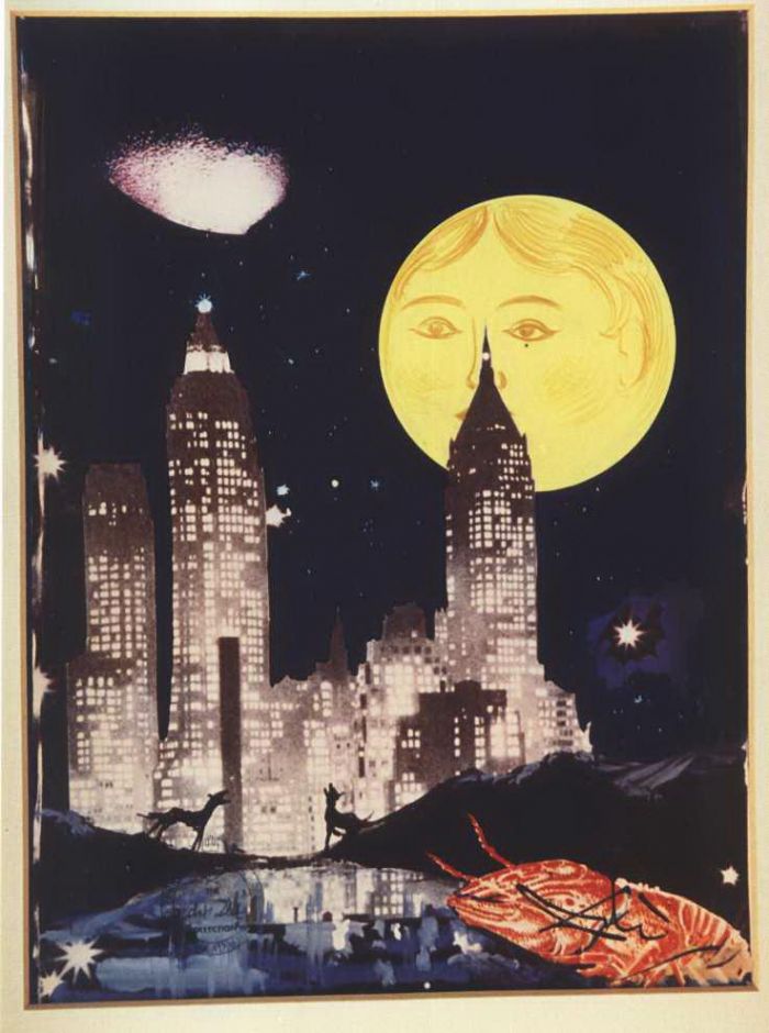 Salvador Dali's Contemporary Various Paintings - The Moon