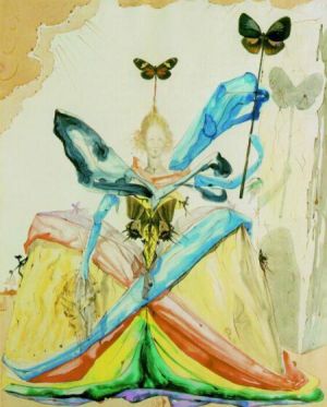 Contemporary Paintings - The Queen of the Butterflies