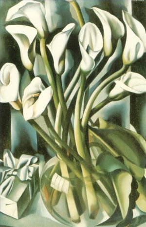 Contemporary Artwork by Tamara de Lempicka - Calla lillies 1941