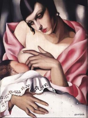 Contemporary Artwork by Tamara de Lempicka - Maternity 1928