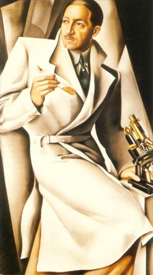 Contemporary Artwork by Tamara de Lempicka - Portrait of dr boucard 1929
