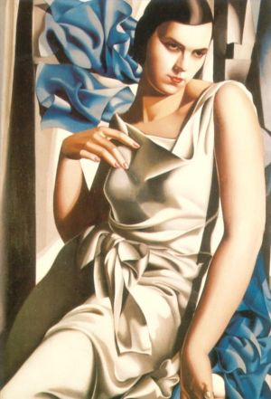 Contemporary Artwork by Tamara de Lempicka - Portrait of mrs m 1932