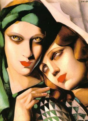 Contemporary Artwork by Tamara de Lempicka - The green turban 1930