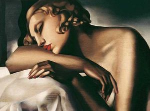 Contemporary Artwork by Tamara de Lempicka - The sleeper 1932
