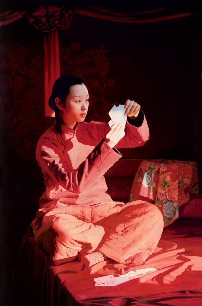 Wang Yidong's Contemporary Oil Painting - Distance in my mind