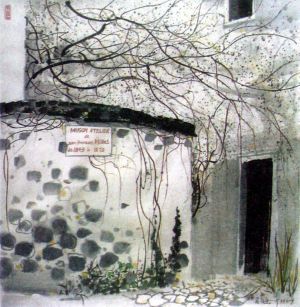 Contemporary Artwork by Wu Guanzhong - Millet