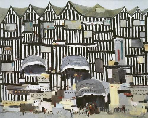 Wu Guanzhong's Contemporary Chinese Painting - Native place of shakespeare
