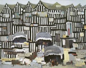 Contemporary Artwork by Wu Guanzhong - Native place of shakespeare