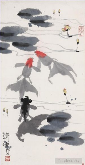 Contemporary Chinese Painting - Pond