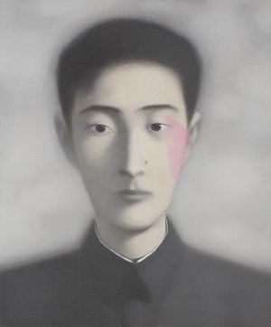 Contemporary Artwork by Zhang Xiaogang - Bloodline 1998