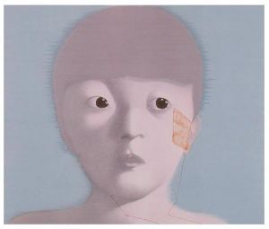 Contemporary Artwork by Zhang Xiaogang - My memory nr 1 2002