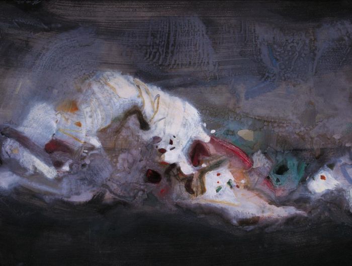 Chu Teh-Chun's Contemporary Oil Painting - Resonance of Light