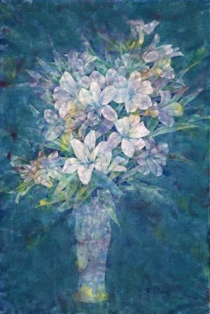 Contemporary Chinese Painting - A Delicate Fragrance