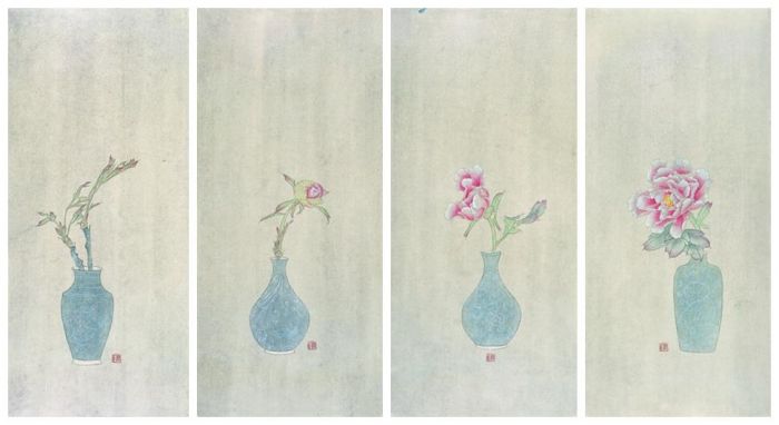Cao Xia's Contemporary Chinese Painting - Life Series