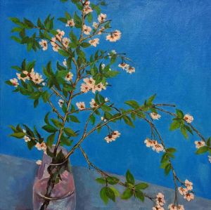 Contemporary Oil Painting - Those Flowers
