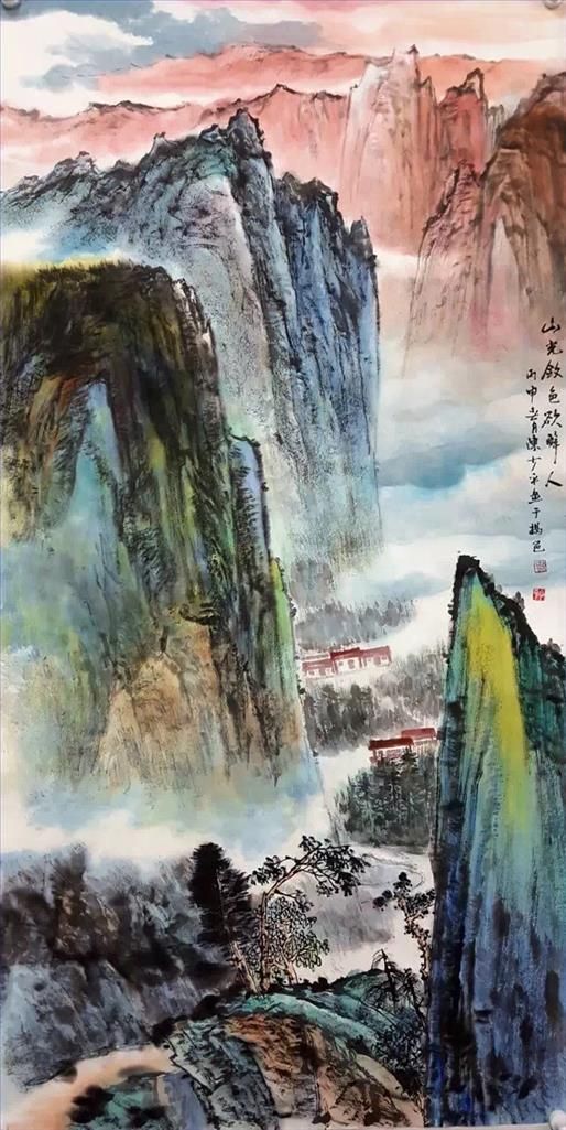 Chen Shaoping's Contemporary Chinese Painting - Landscape 3