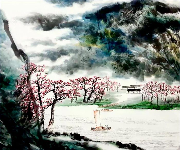 Chen Shaoping's Contemporary Chinese Painting - Landscape 4