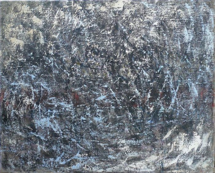 Dang Zhonghua's Contemporary Oil Painting - Abstraction 2
