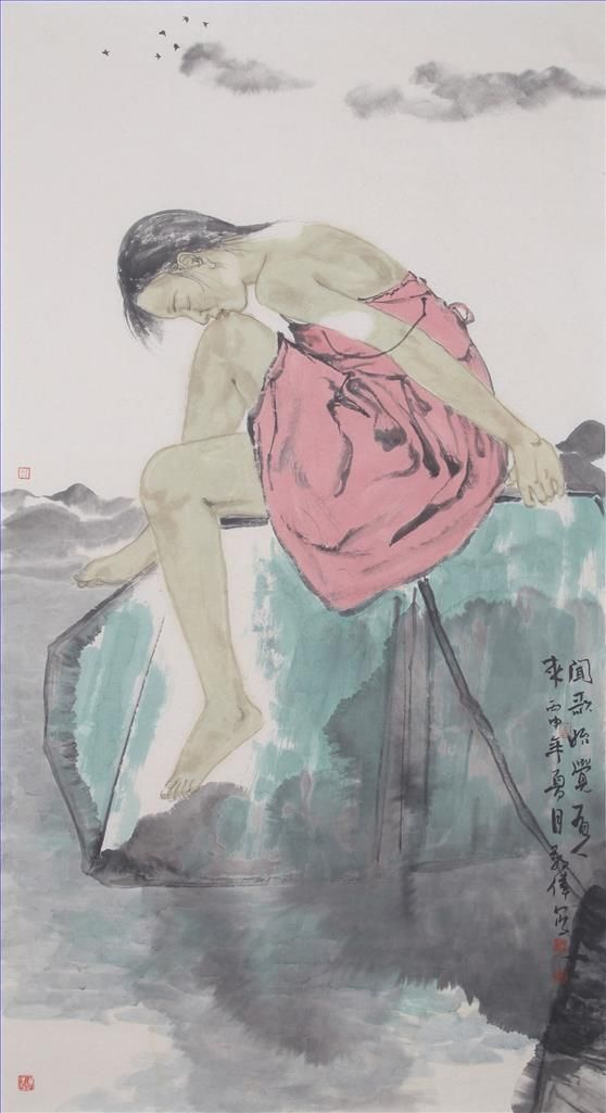 Fan Jingwei's Contemporary Chinese Painting - Jiawu Ink Painting 2