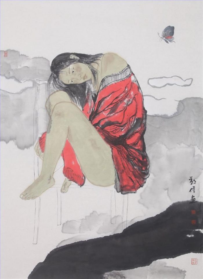 Fan Jingwei's Contemporary Chinese Painting - Jiawu Ink Painting 5