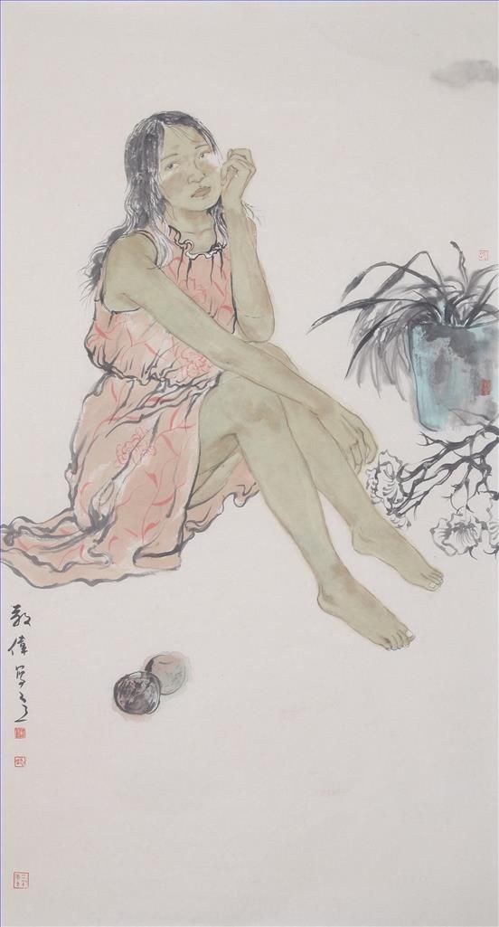 Fan Jingwei's Contemporary Chinese Painting - Jiawu Ink Painting