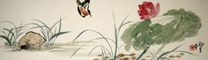 Contemporary Chinese Painting - Painting of Flowers and Birds in Traditional Chinese Style 14