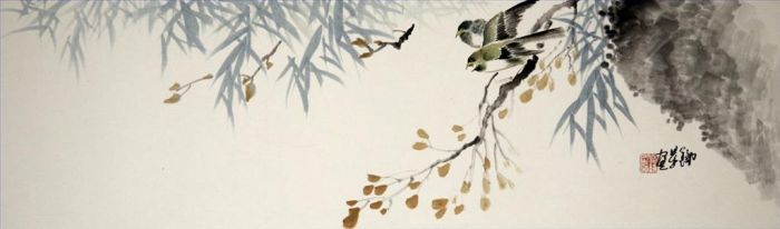 Fan Tiexing's Contemporary Chinese Painting - Painting of Flowers and Birds in Traditional Chinese Style 15