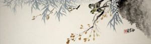 Contemporary Chinese Painting - Painting of Flowers and Birds in Traditional Chinese Style 15