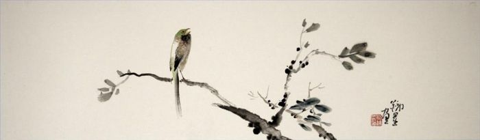 Fan Tiexing's Contemporary Chinese Painting - Painting of Flowers and Birds in Traditional Chinese Style 16