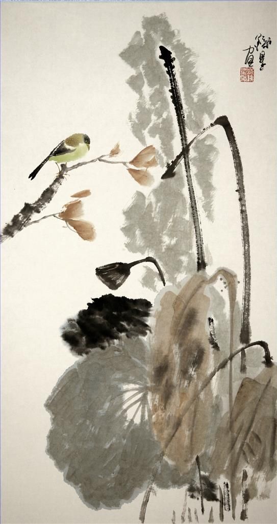 Fan Tiexing's Contemporary Chinese Painting - Painting of Flowers and Birds in Traditional Chinese Style 19