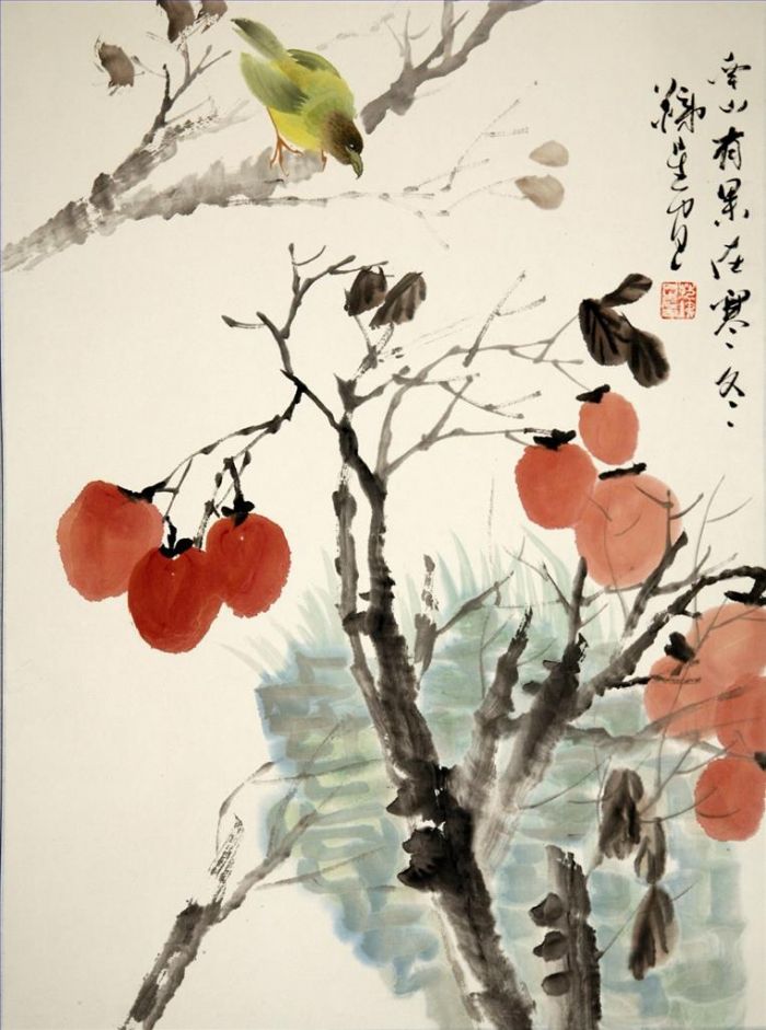 Fan Tiexing's Contemporary Chinese Painting - Painting of Flowers and Birds in Traditional Chinese Style 4