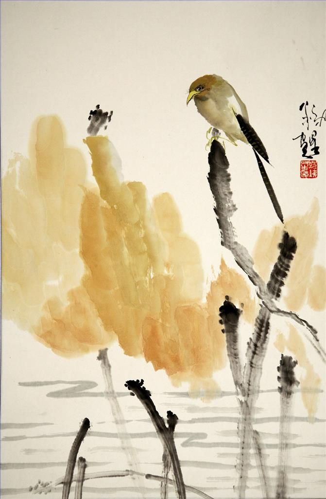 Fan Tiexing's Contemporary Chinese Painting - Painting of Flowers and Birds in Traditional Chinese Style 8