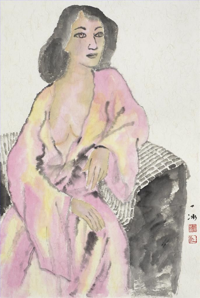 Fan Yibing's Contemporary Chinese Painting - Quiet