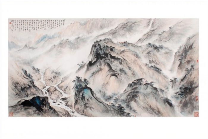 Fei Jiatong's Contemporary Chinese Painting - Landscape 2
