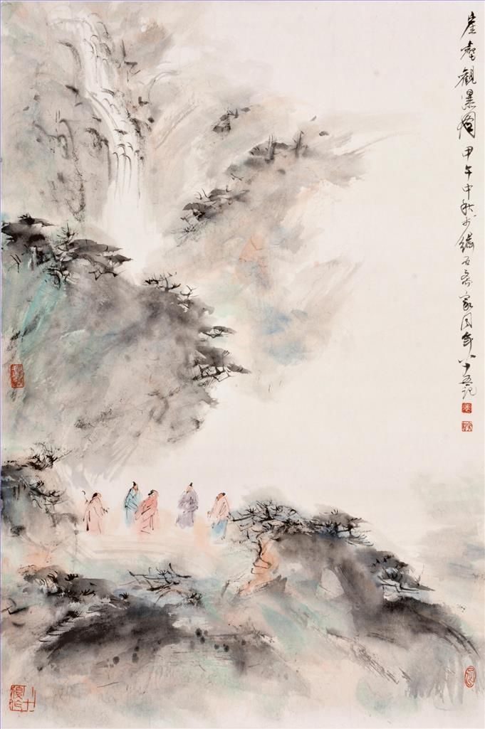 Fei Jiatong's Contemporary Chinese Painting - Landscape 3