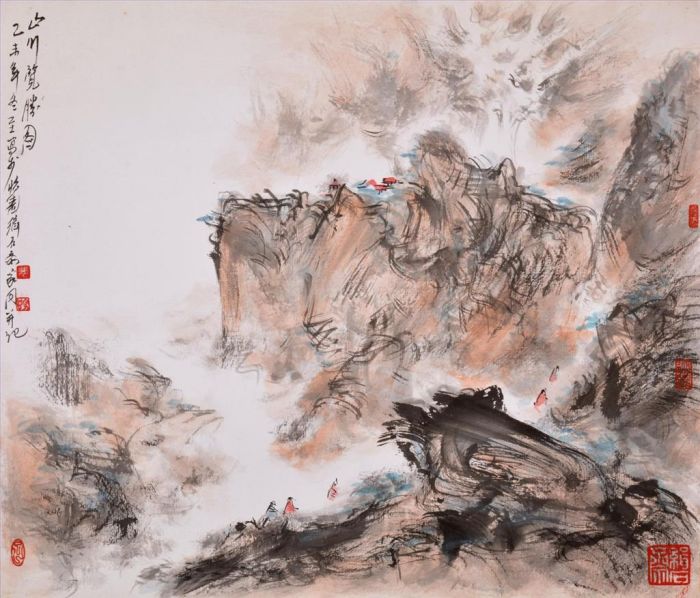 Fei Jiatong's Contemporary Chinese Painting - Landscape 4