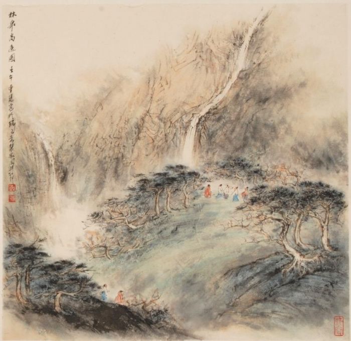 Fei Jiatong's Contemporary Chinese Painting - Landscape 5