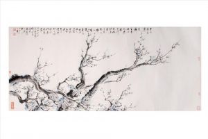 Contemporary Artwork by Fei Jiatong - Painting of Flowers and Birds in Traditional Chinese Style
