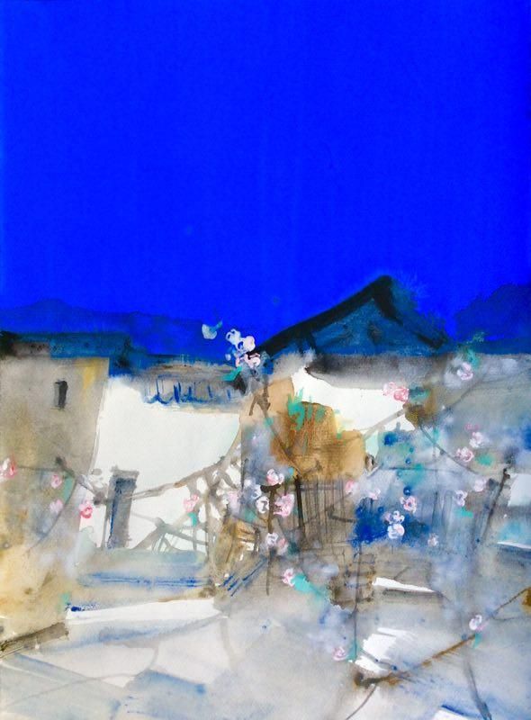 Feng Wei's Contemporary Chinese Painting - Looking For Wintersweet 10