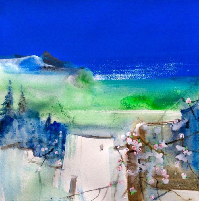 Feng Wei's Contemporary Chinese Painting - Looking For Wintersweet 8