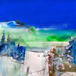 Contemporary Chinese Painting - Looking For Wintersweet 8