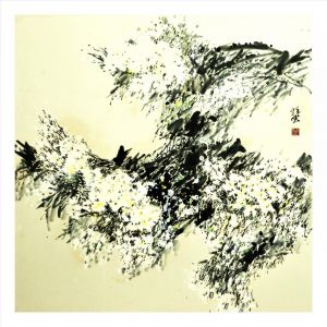 Contemporary Artwork by Feng Xiangyun - Dance With The Wind