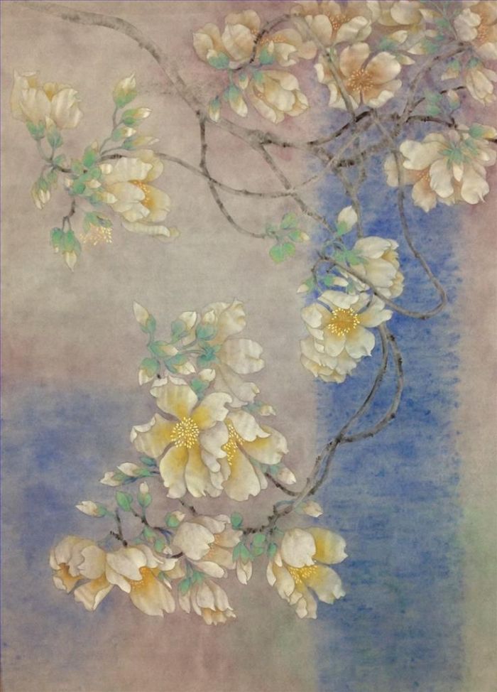 Fu Chunmei's Contemporary Chinese Painting - Impression of Seasons 2