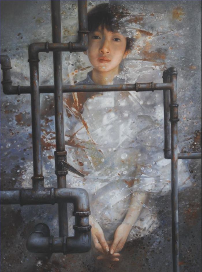 Gao Hong's Contemporary Oil Painting - Portrait
