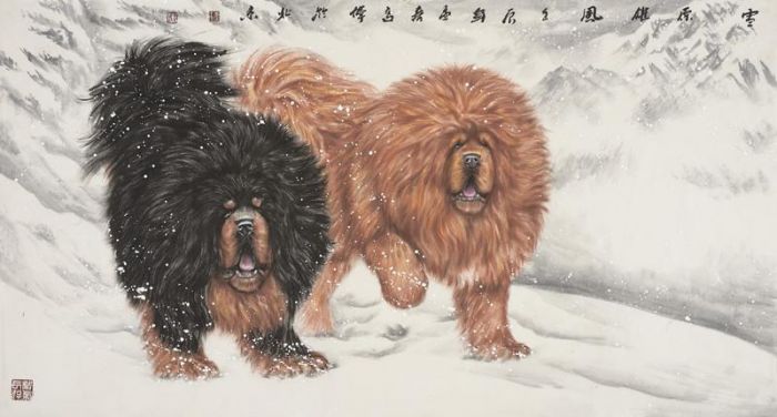 Gao Wei's Contemporary Chinese Painting - The Power of Lions