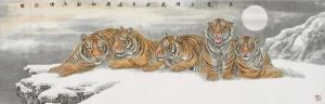 Contemporary Chinese Painting - Tiger 2