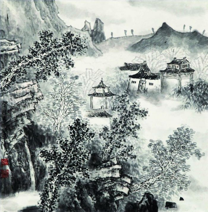 Ge Tao's Contemporary Chinese Painting - Landscape 5